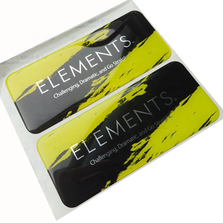 3D Printing Resin - Logo kustom Stiker resin tahan UV