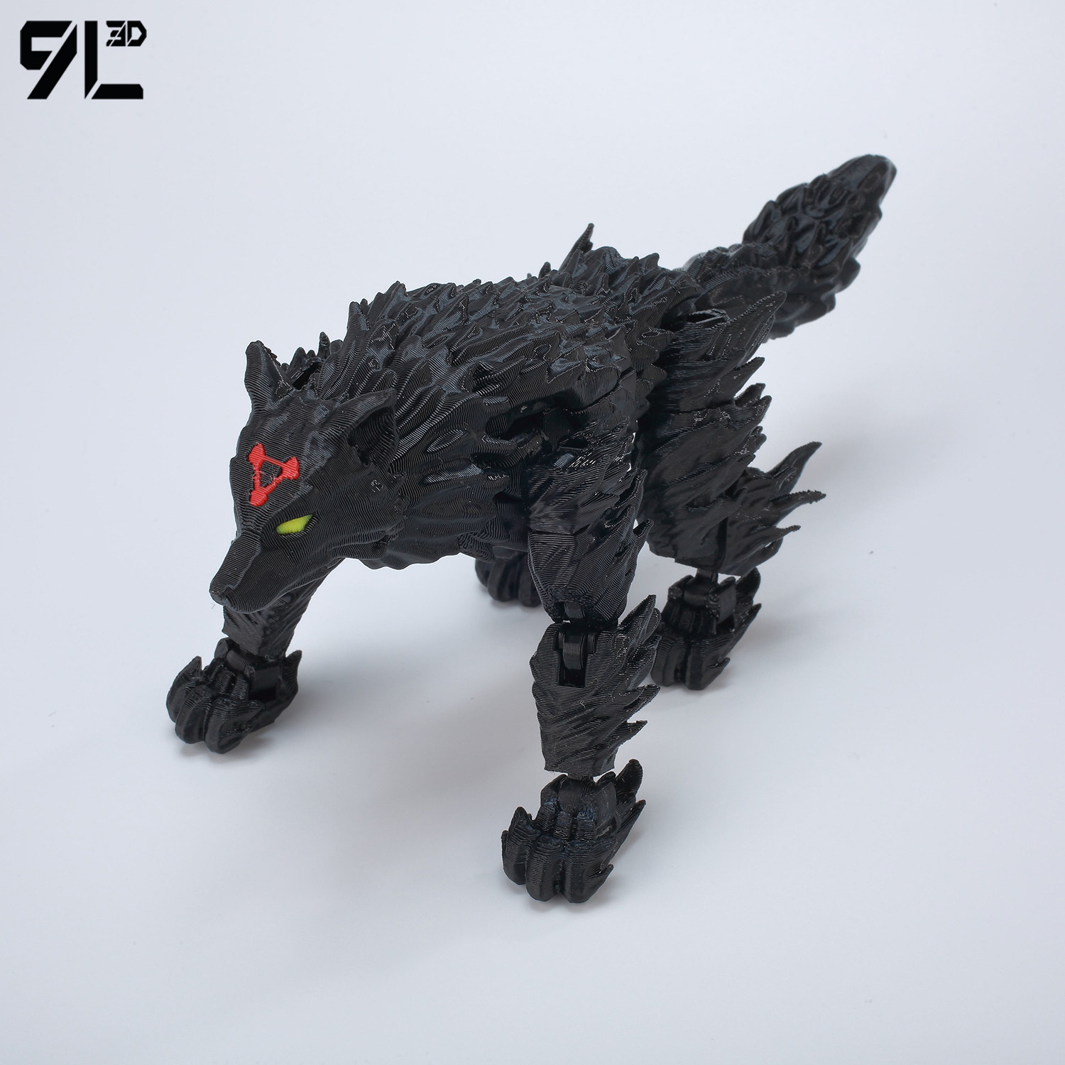 3D Printing Toys - 9L3D Lucky13 Dummy13 Mainan Figur Aksi
