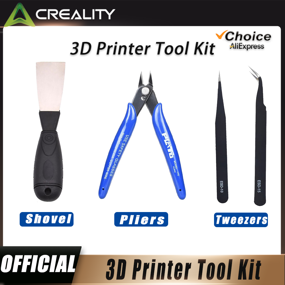3D Print Removal Tool - Alat Printer 3D: Spatula Pembuka, Tang