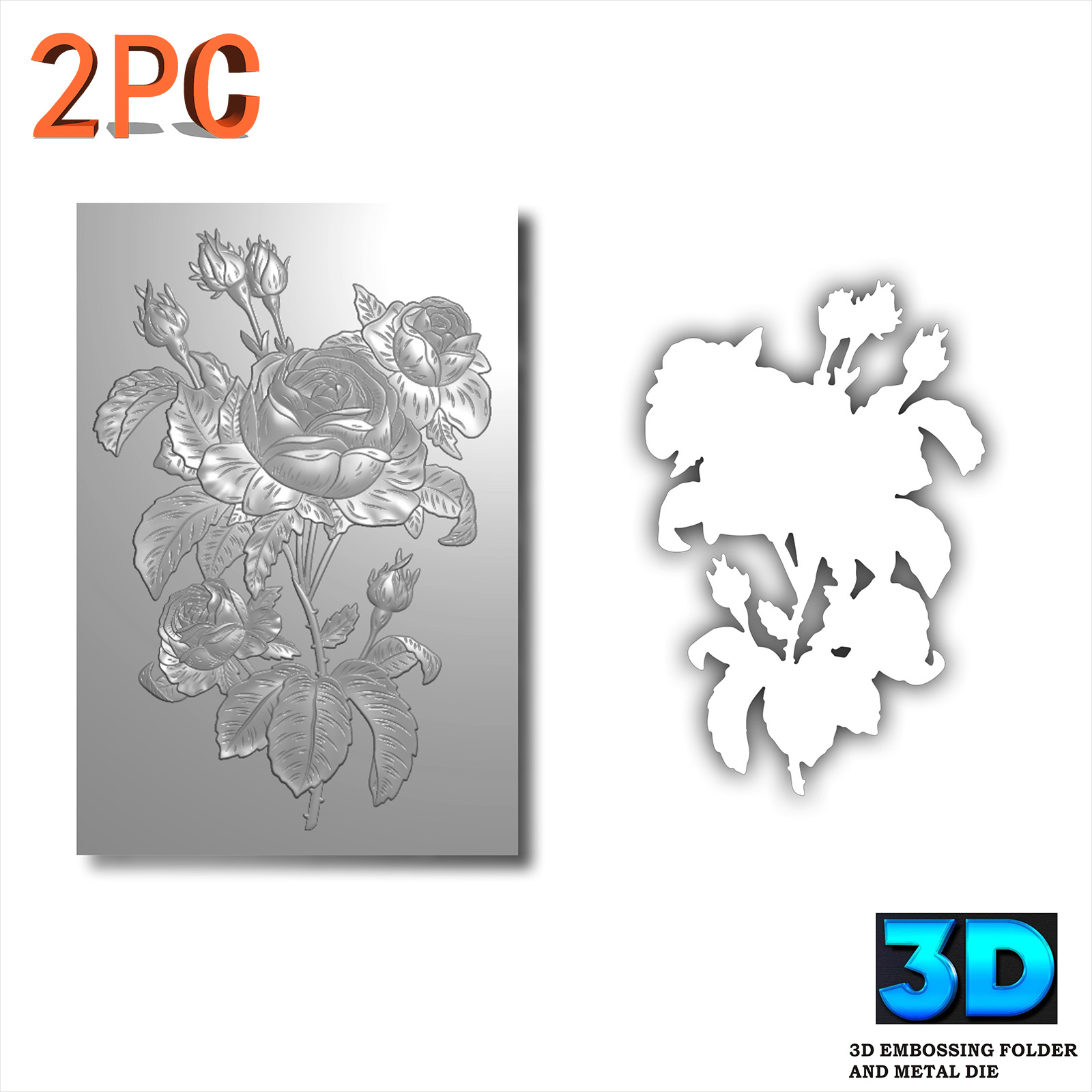 3D Printing Card - Folder dan Cetakan Relief 3D Desain