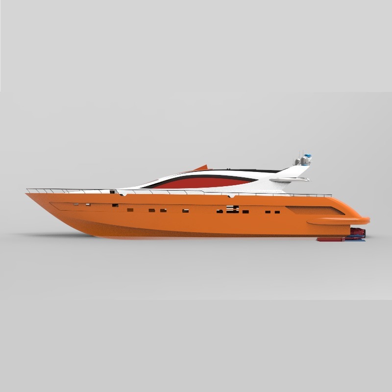 3D Printing Rc Boat - Perahu Remote Control RC Baru 120cm