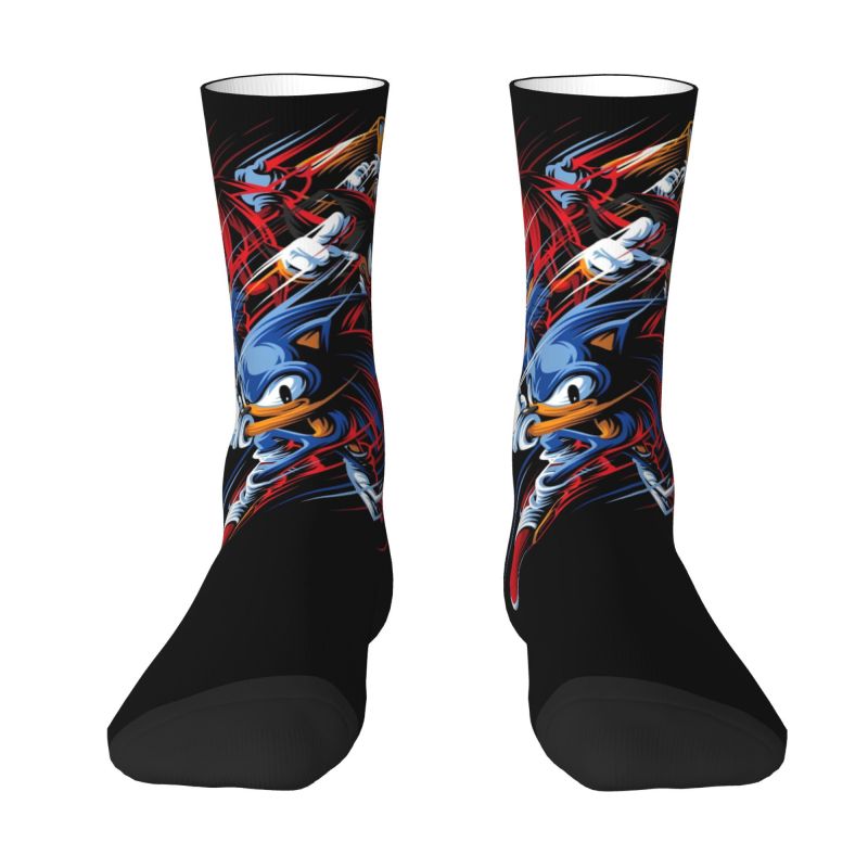 3D Printing Game - Kaos Kaki Fashion Custom Soniced Wanita