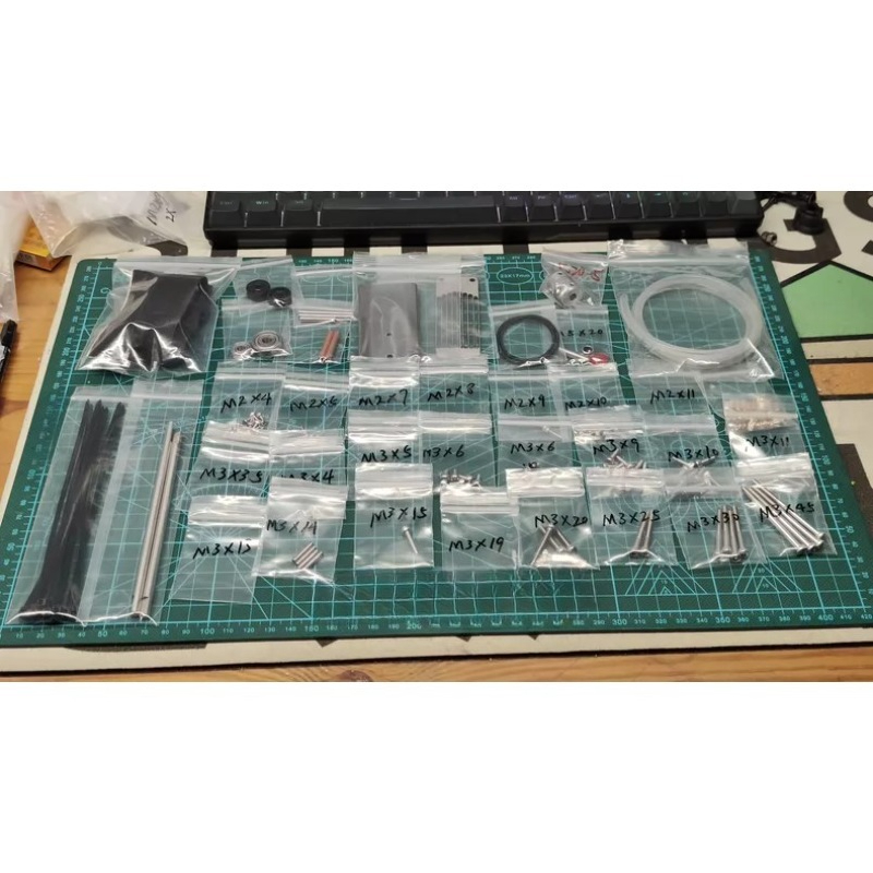 3D Printing Rc Boat - Set Lengkap Perlengkapan Logam untuk Pompa