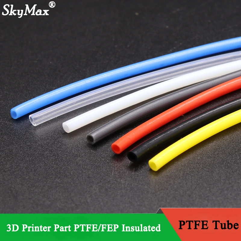 3D Printing Maker - 1/5/10m 3D Printer bagian PTFE tabung