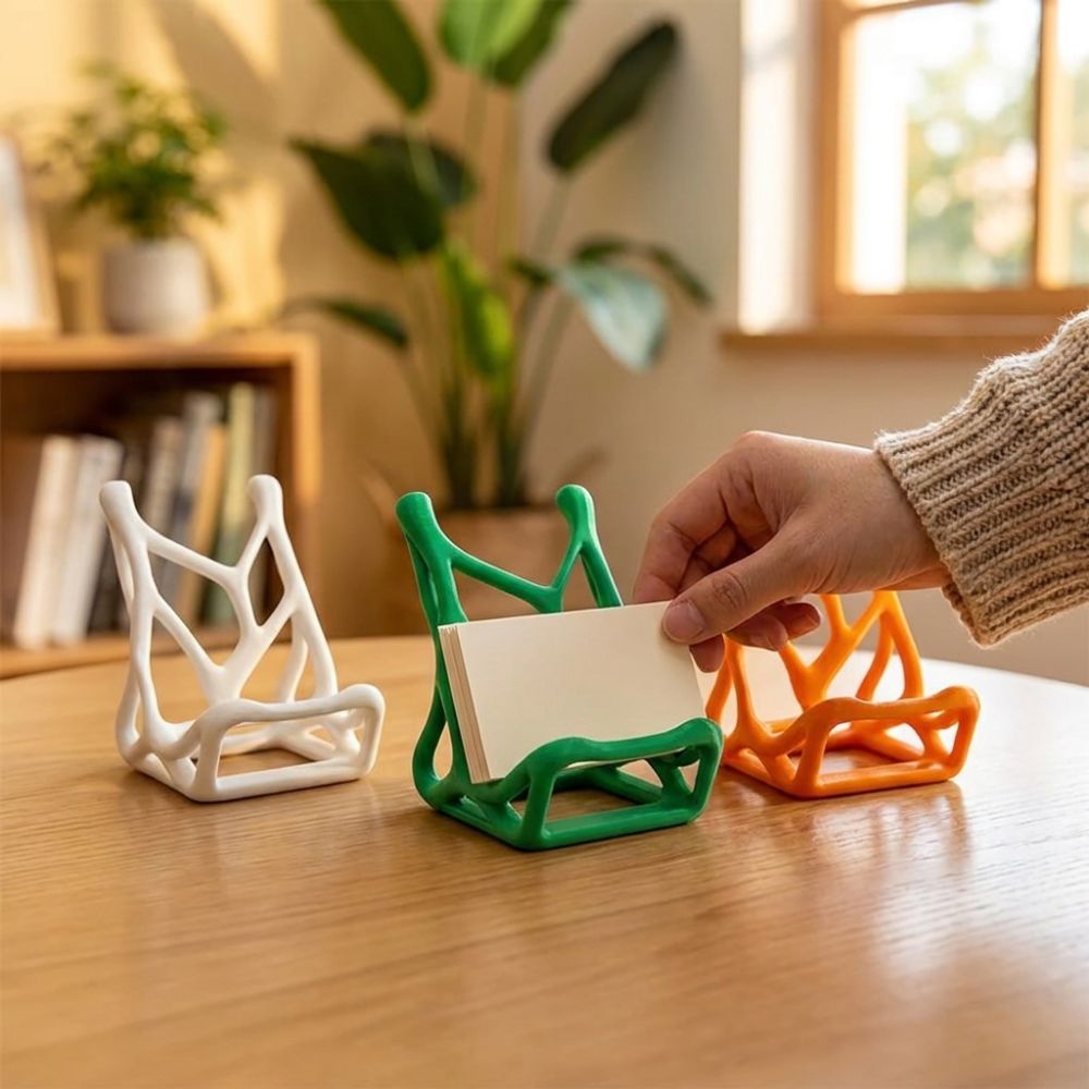 3D Printing Card - Penyangga Ponsel Tulang Kerangka Cetak 3D,