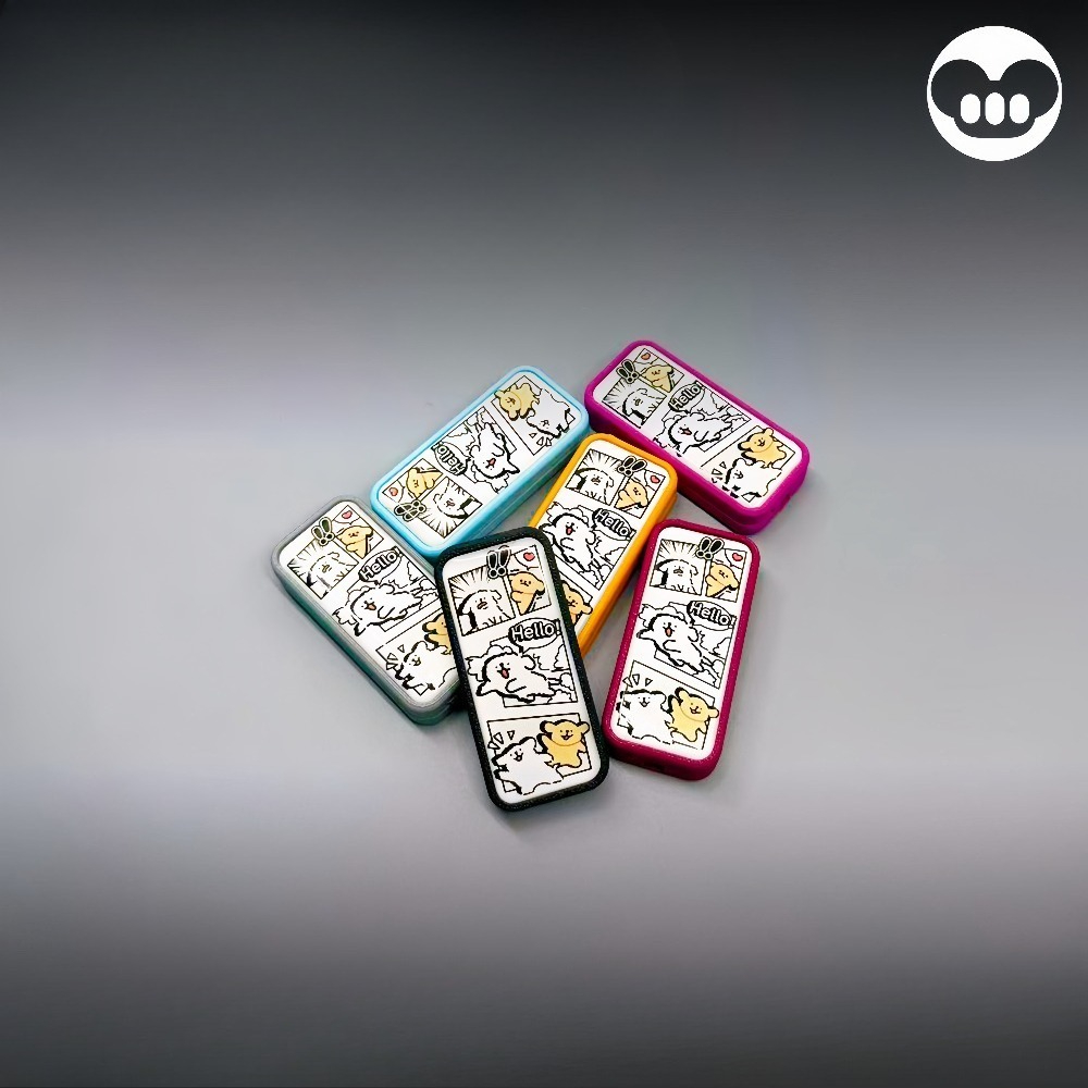 3D Printing Card - Pokejoy EDC Line Puppy 3D Printed
