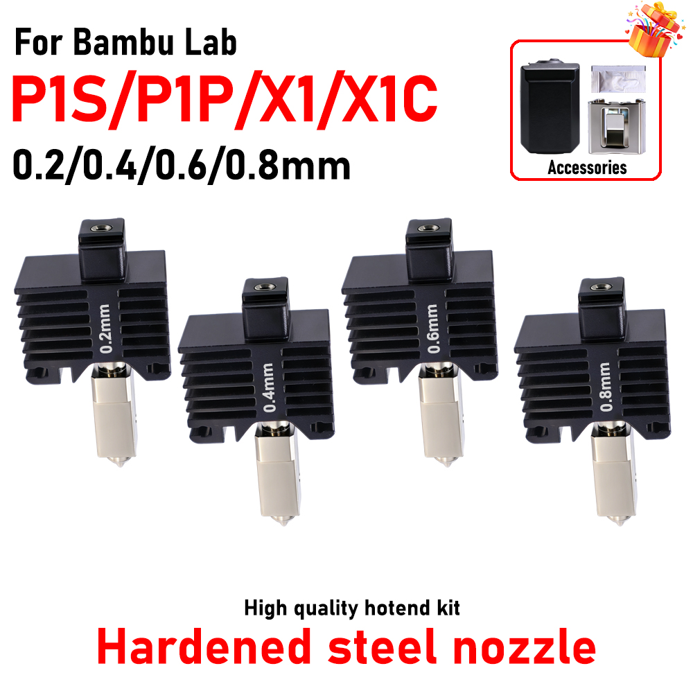3D Printing Bambu Lab - Hotend Untuk Bambu Lab P1P X1C