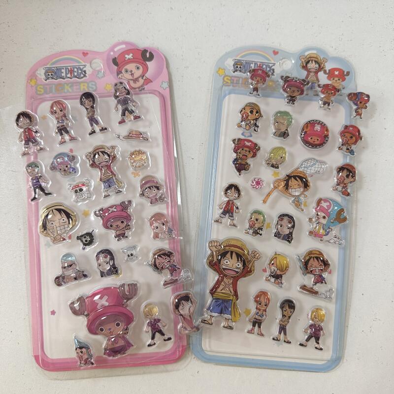 3D Printing Toys - Stiker Relief 3D Kartun One Piece