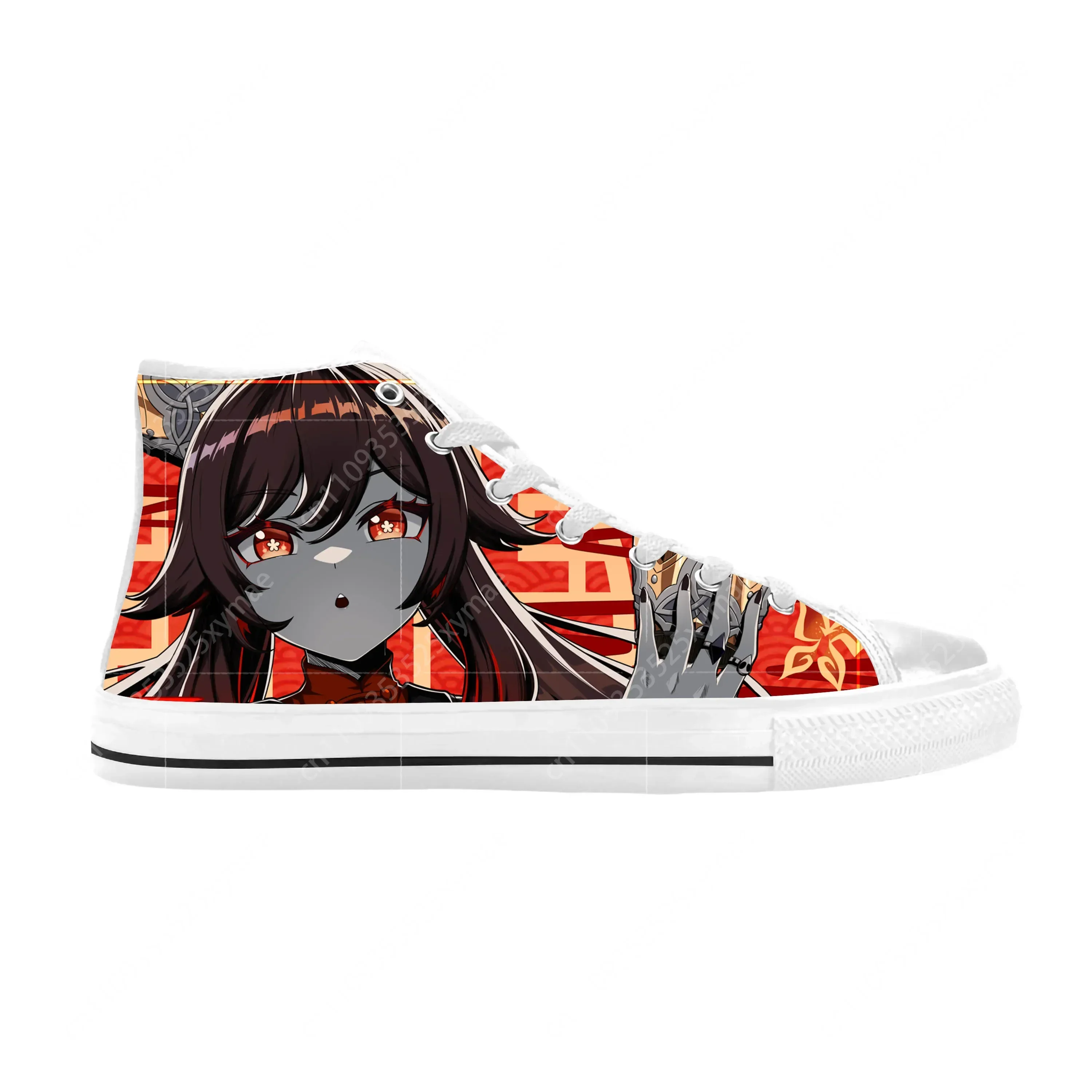 Sepatu Kain Kasual Anime Manga - 3D Printing Game ulasan dan harga