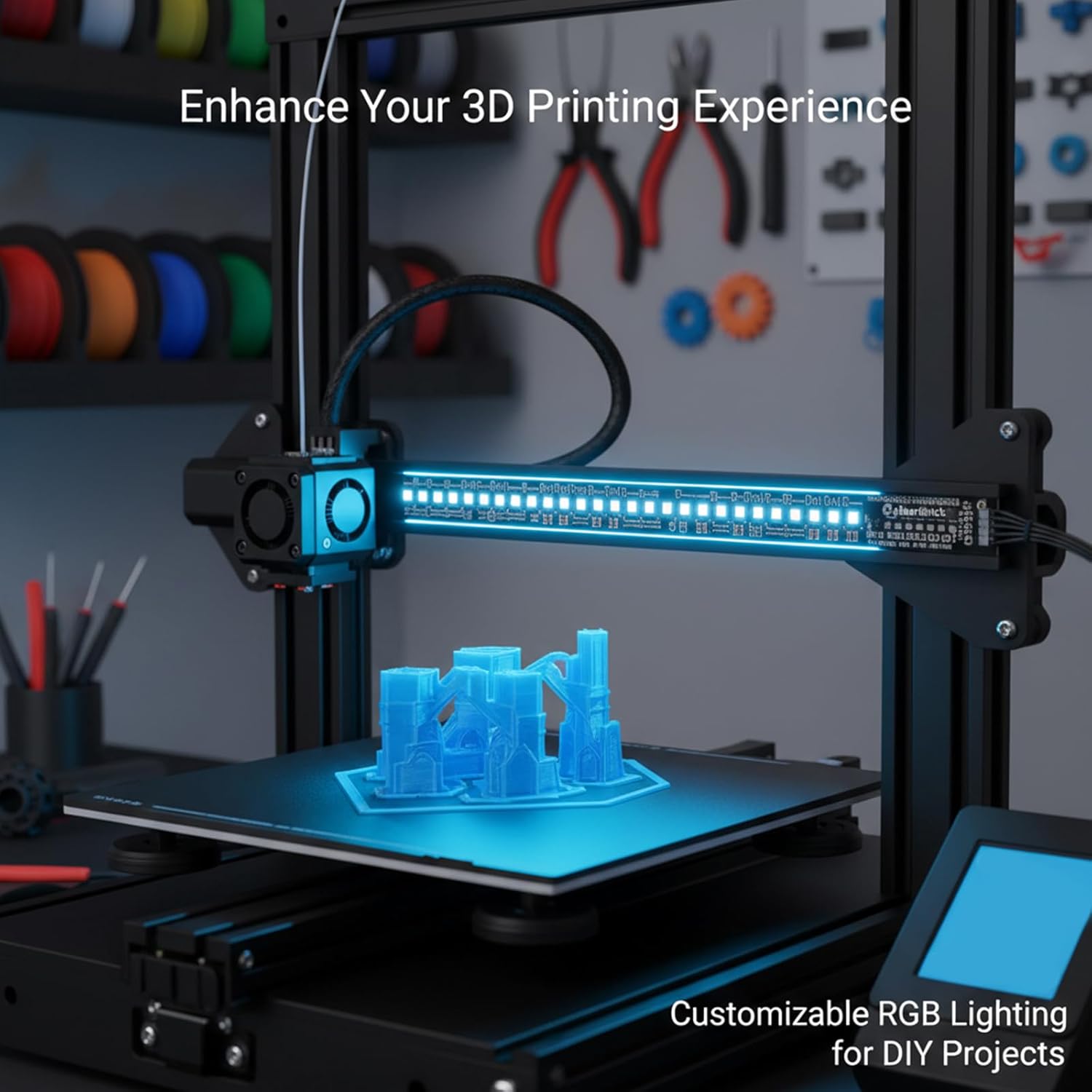 Untuk Bambulab CyberBrick WS28 - 3D Printing Bambu Lab ulasan dan harga