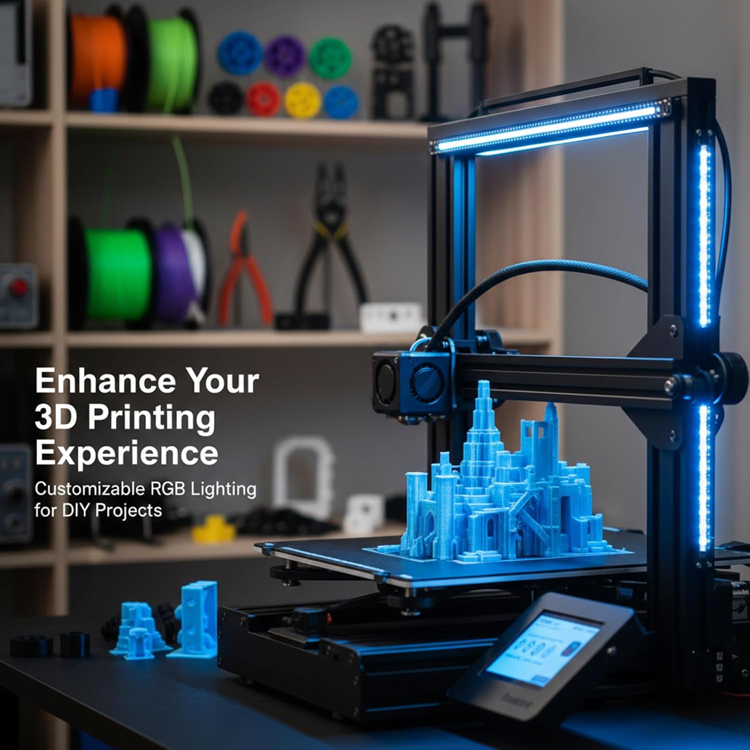 Untuk Bambulab CyberBrick WS28 - 3D Printing Bambu Lab ulasan dan harga