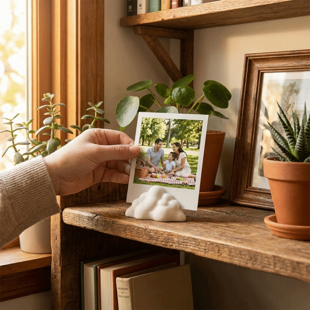 6 Buah Tempat Foto Berbentuk A - 3D Printing Card ulasan dan harga