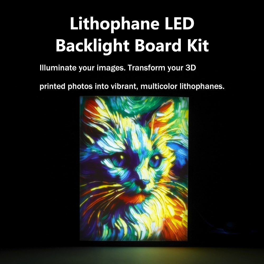 Panel LED Lithophane CMYK untu - 3D Printing Bambu Lab ulasan dan harga