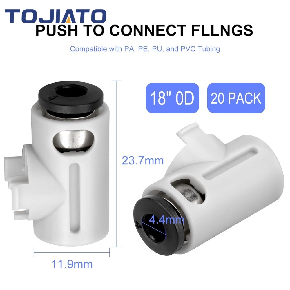 Adaptor PTFE Presisi untuk Aks - 3D Printing Bambu Lab ulasan dan harga