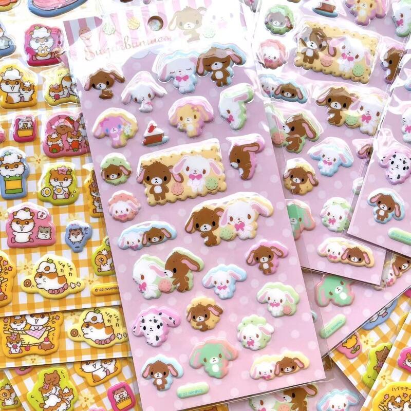 Stiker Gelembung 3D Sanrio Usa - 3D Printing Toys ulasan dan harga