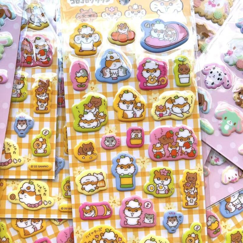 Stiker Gelembung 3D Sanrio Usa - 3D Printing Toys ulasan dan harga