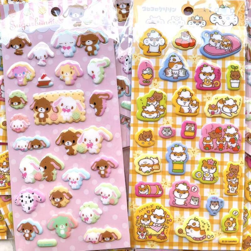 Stiker Gelembung 3D Sanrio Usa - 3D Printing Toys ulasan dan harga