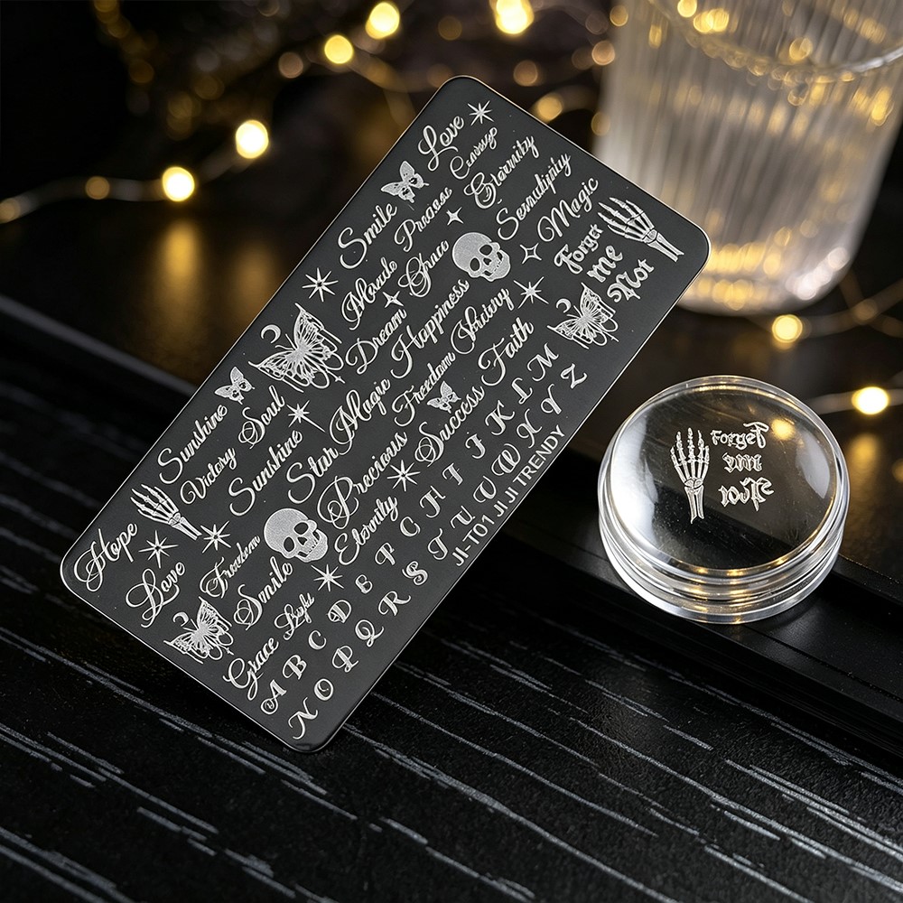Pelat Stamping Kuku Halloween  - 3D Printing Template ulasan dan harga