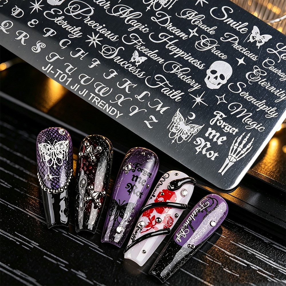 Pelat Stamping Kuku Halloween  - 3D Printing Template ulasan dan harga