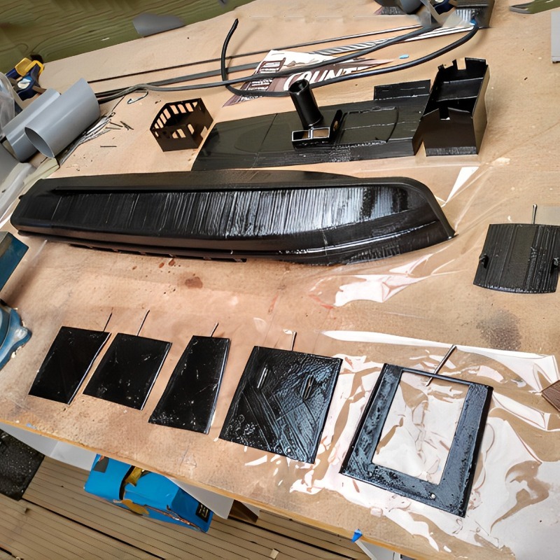 Perahu RC 60cm Feri Kecil Roma - 3D Printing Rc Boat ulasan dan harga