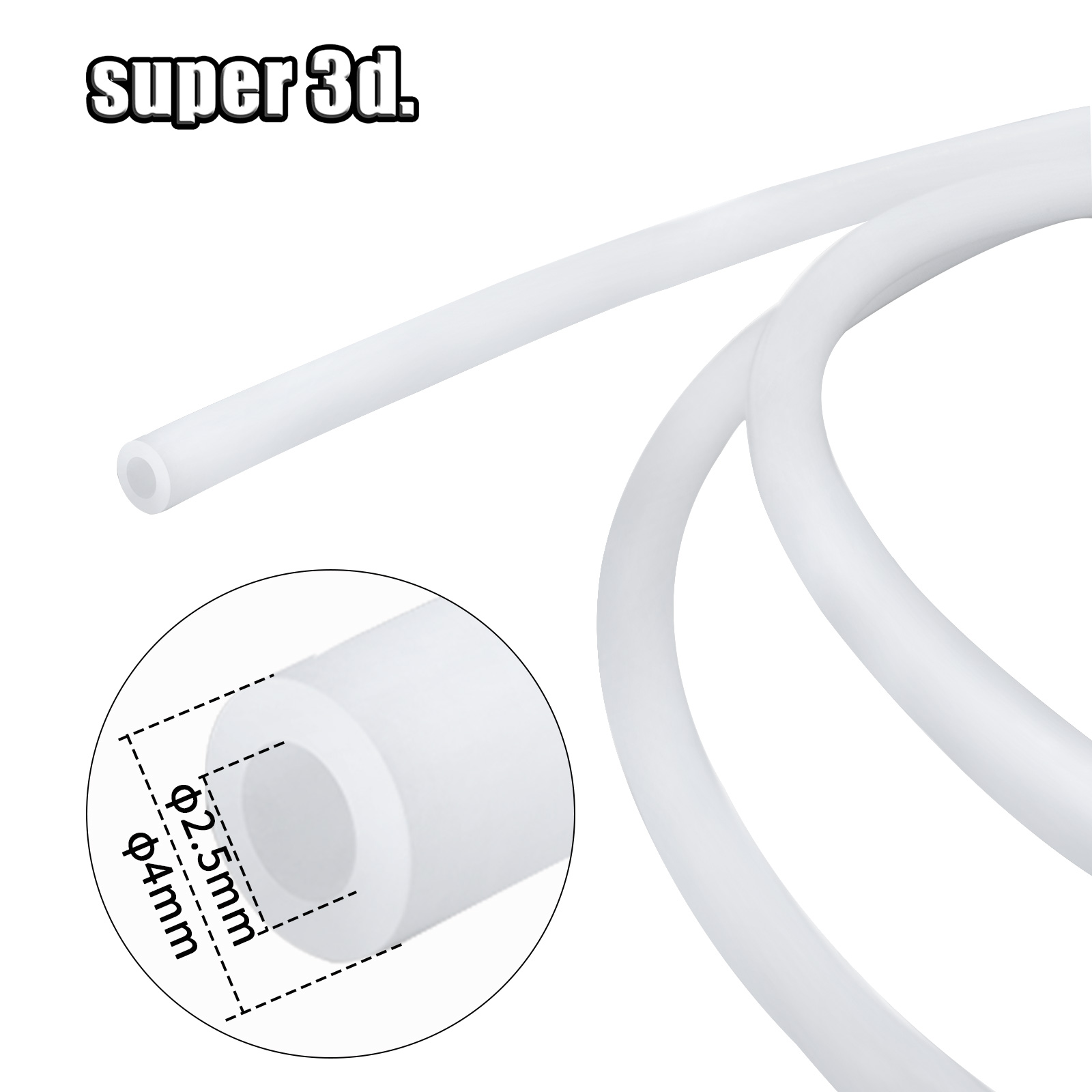 1/2/50M Tabung PTFE Bambu Lab  - 3D Printing Bambu Lab ulasan dan harga