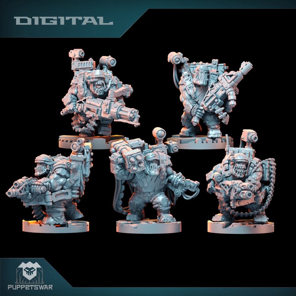 Pasukan Orc Ultimate Badasses, - 3D Printing Resin ulasan dan harga
