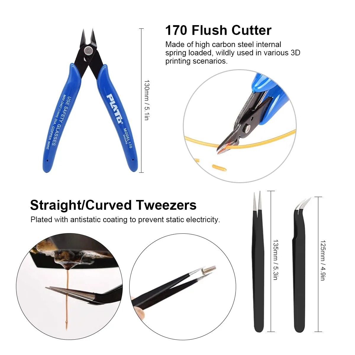 Alat Penggiling Model 3D, Kit  - 3D Print Removal Tool ulasan dan harga
