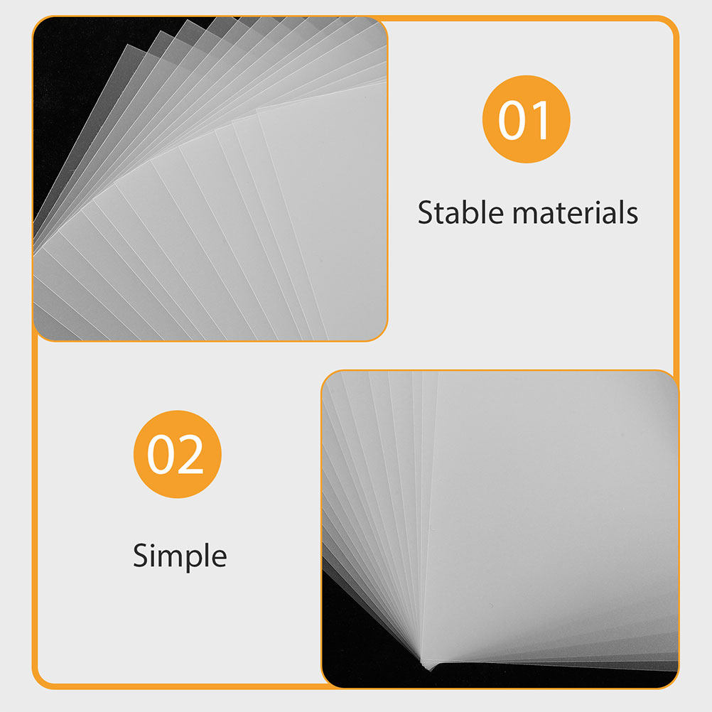 20Pcs Template Tracing Plastik - 3D Printing Template ulasan dan harga