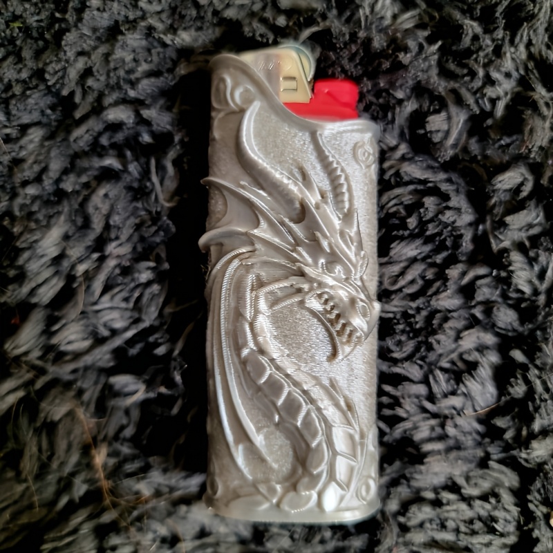 Casing Pemantik Api Motif Naga - 3D Printing Examples ulasan dan harga
