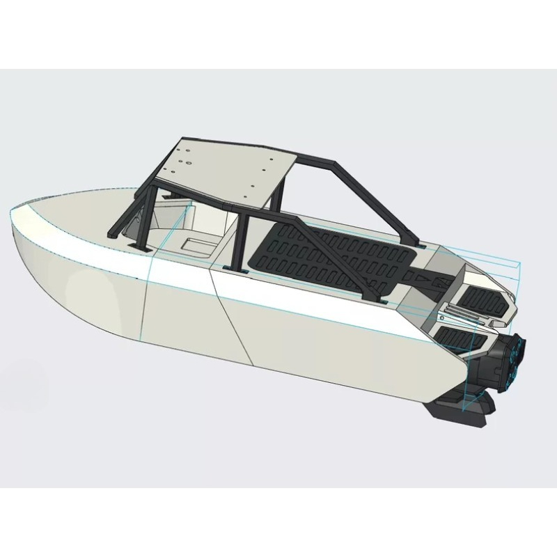 Suku Cadang Upgrade Kit DIY, A - 3D Printing Rc Boat ulasan dan harga
