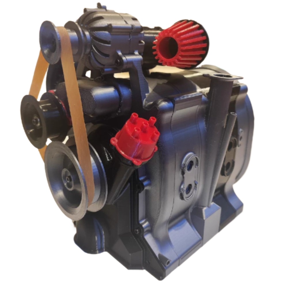 Model Mesin Miniatur RX8 Twin  - 3D Printing Operator ulasan dan harga