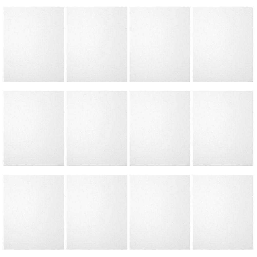 20Pcs Papan PVC Transparan Aks - 3D Printing Template ulasan dan harga