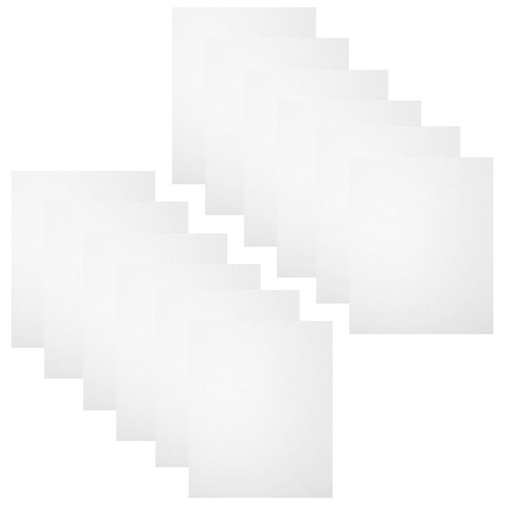 20Pcs Papan PVC Transparan Aks - 3D Printing Template ulasan dan harga