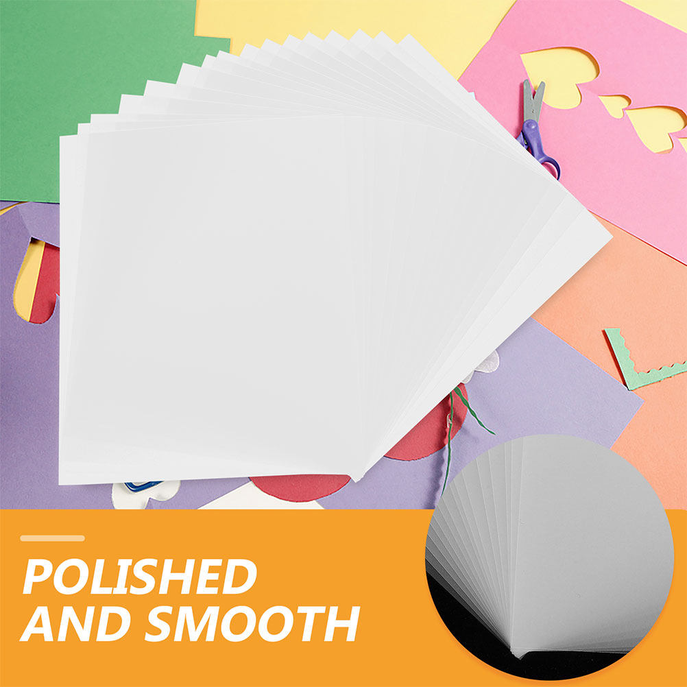 20Pcs Papan PVC Transparan Aks - 3D Printing Template ulasan dan harga