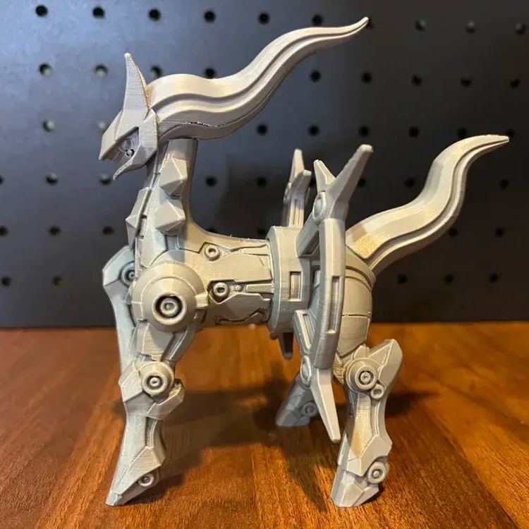 Model Gaya Mecha Arceus Mekani - 3D Printing Toys ulasan dan harga