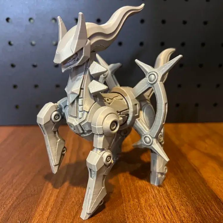 Model Gaya Mecha Arceus Mekani - 3D Printing Toys ulasan dan harga