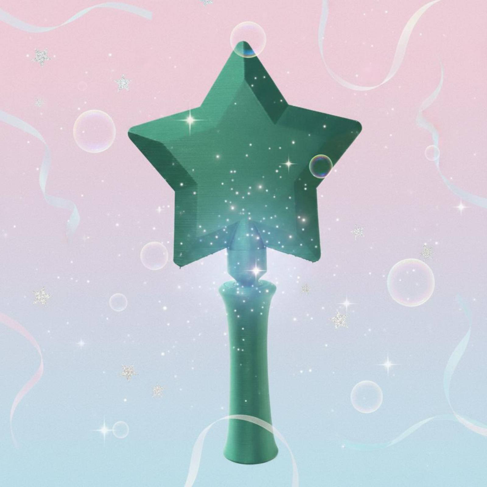 Tempat Kartu Star Wand 3D Prin - 3D Printing Card ulasan dan harga