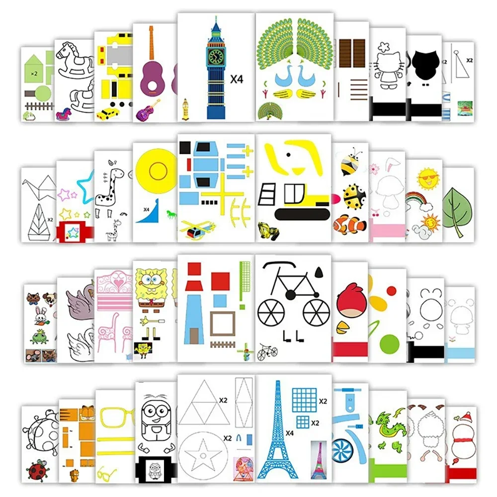Buku Gambar Pena 3D dengan Tem - 3D Printing Template ulasan dan harga
