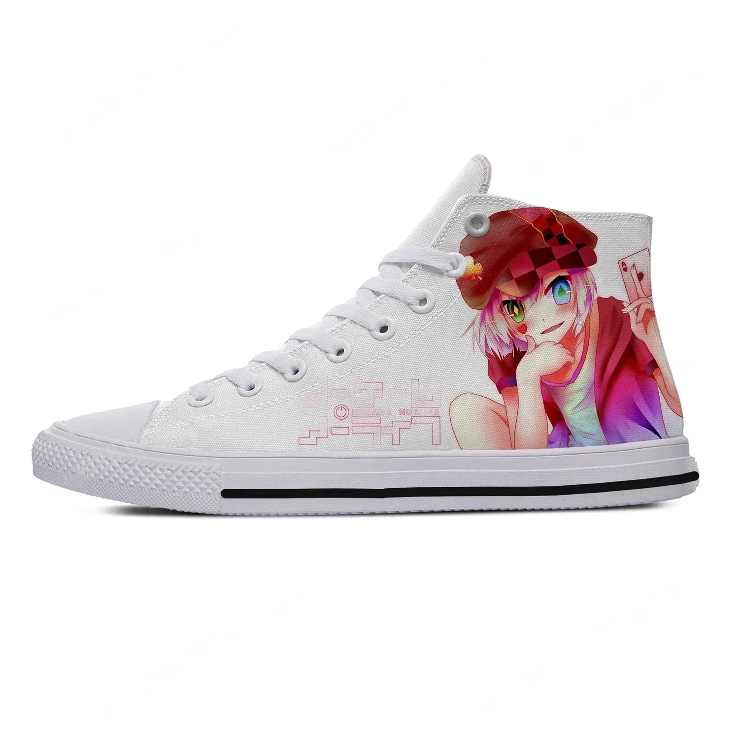 Sepatu Anime NO GAME NO LIFE H - 3D Printing Game ulasan dan harga