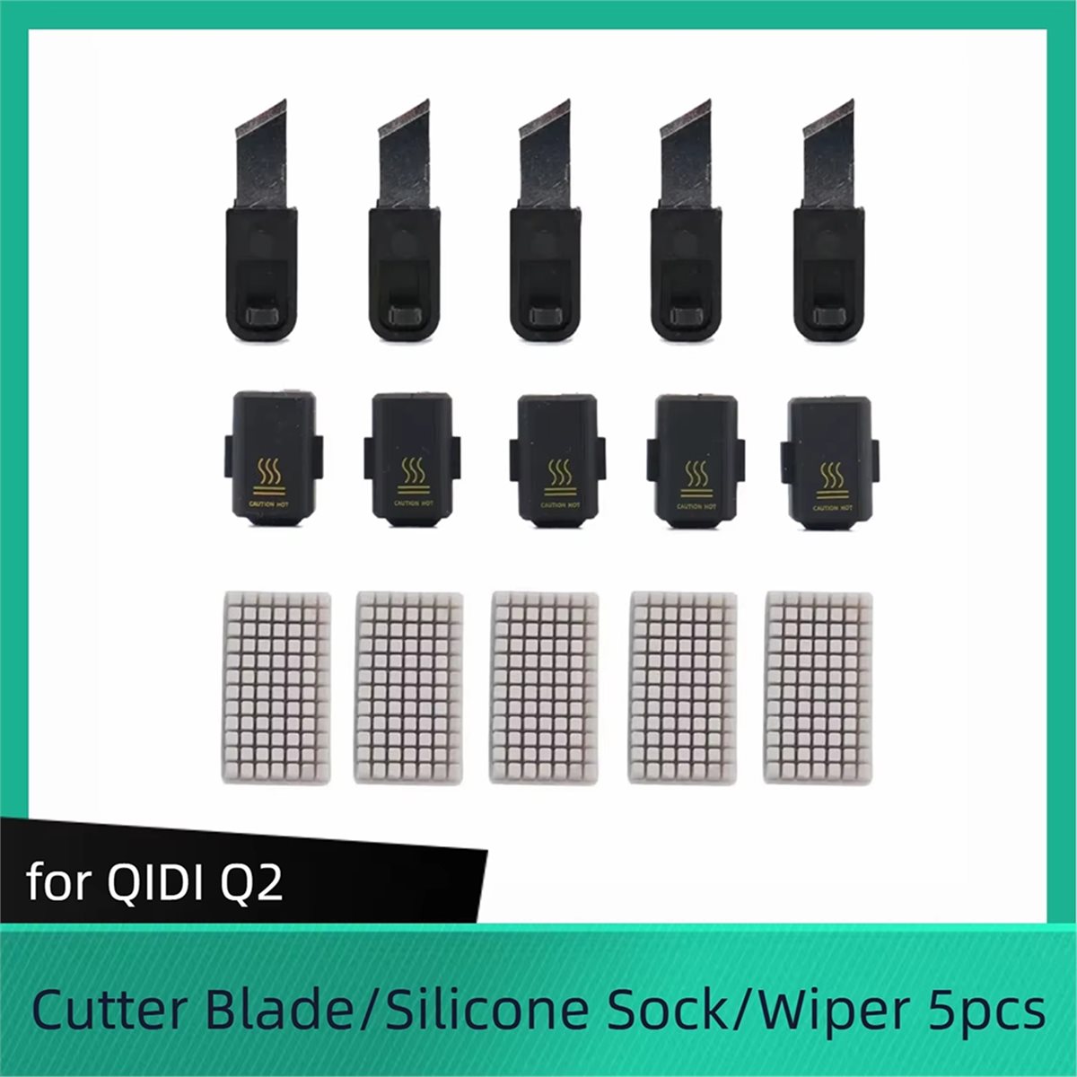 SWXF untuk QIDI Q2 Pisau Pemot - Silicone Sock Hotend ulasan dan harga