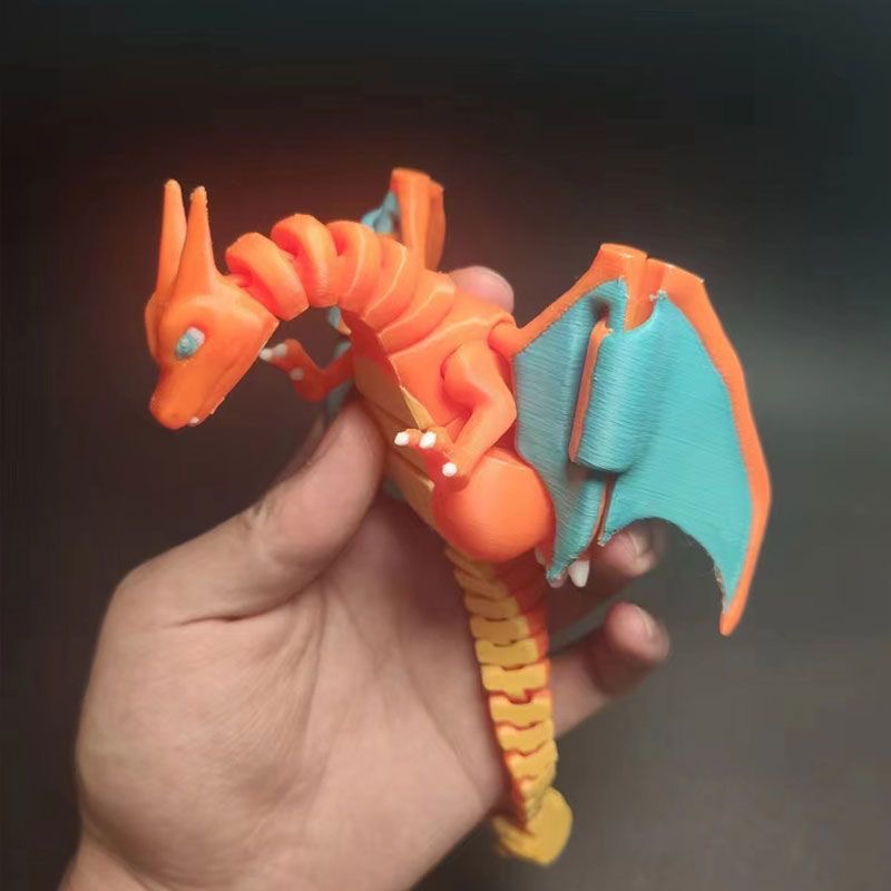 Figur Anime Pokémon Charizard  - 3D Printing Card ulasan dan harga