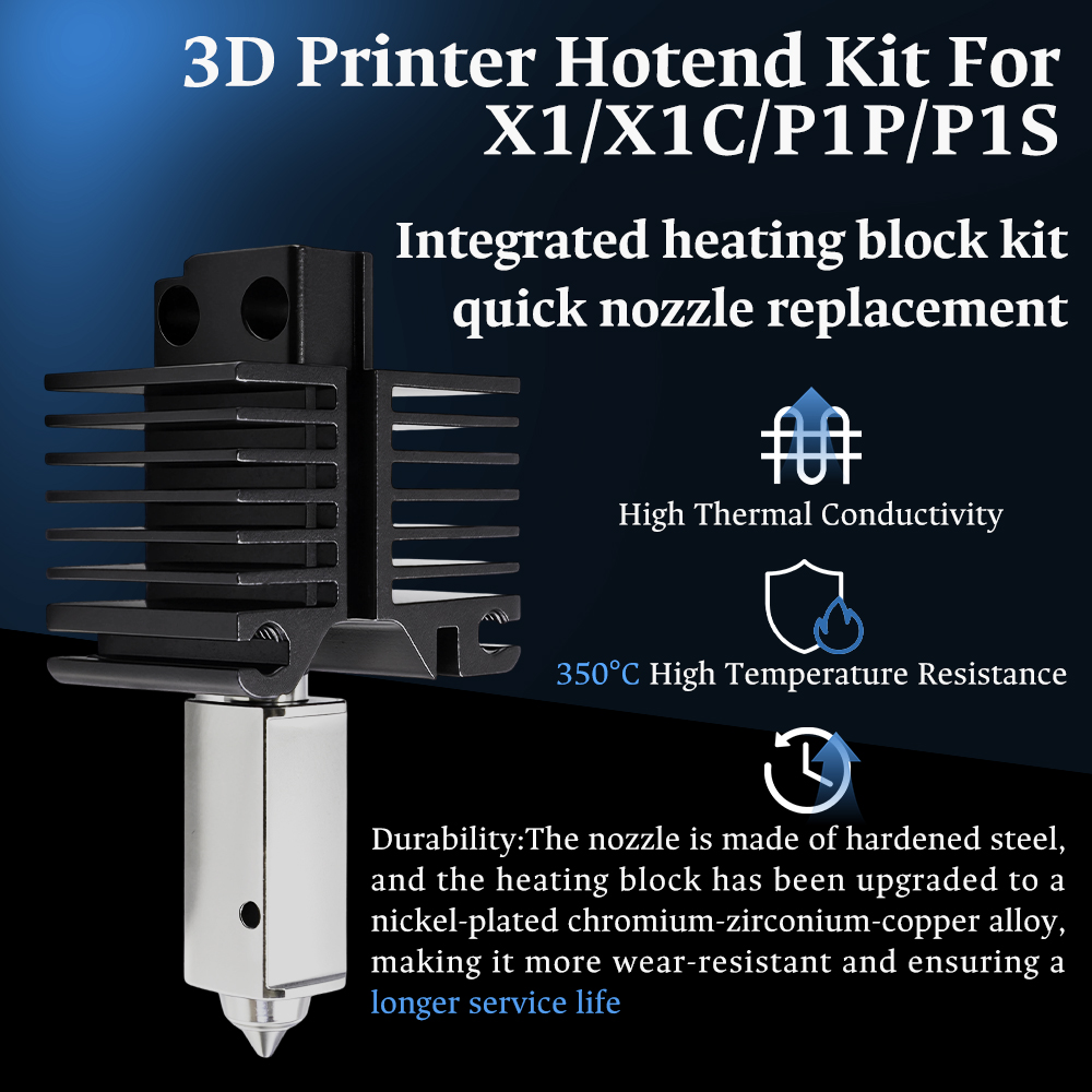 Hotend Untuk Bambu Lab P1P X1C - 3D Printing Bambu Lab ulasan dan harga