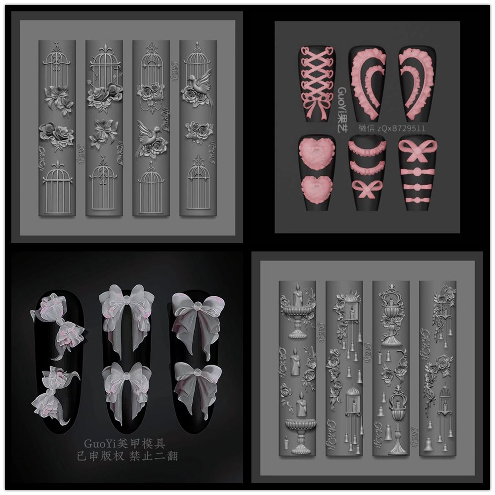 1pc Cetakan Akrilik 3D Bentuk  - 3D Printing Template ulasan dan harga