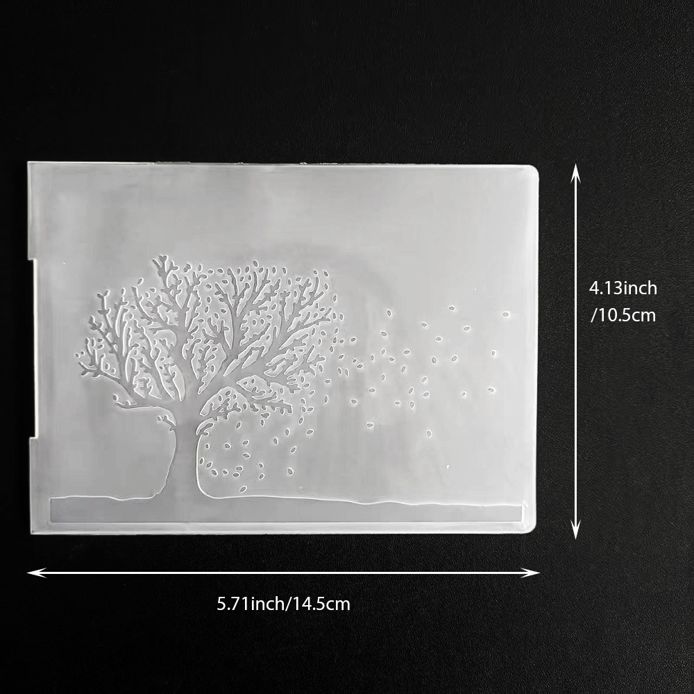 Folder Embossing Tema Dinding, - 3D Printing Template ulasan dan harga