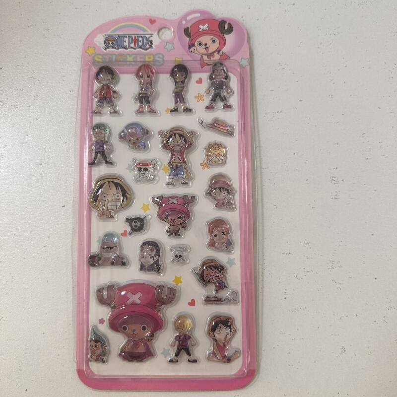 Stiker Relief 3D Kartun One Pi - 3D Printing Toys ulasan dan harga