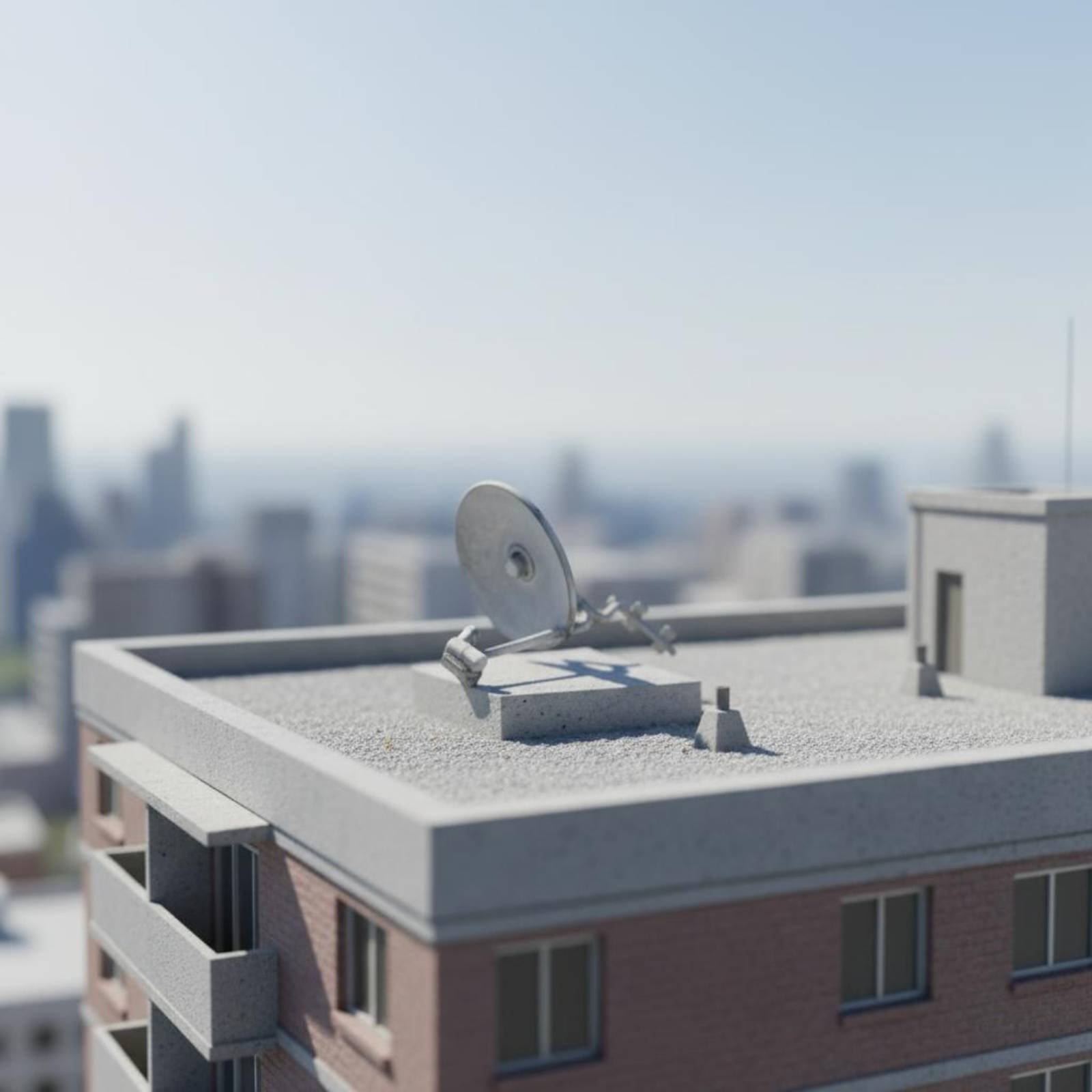 4 Buah Model Antena Satelit 3D - 3D Printing Resin ulasan dan harga