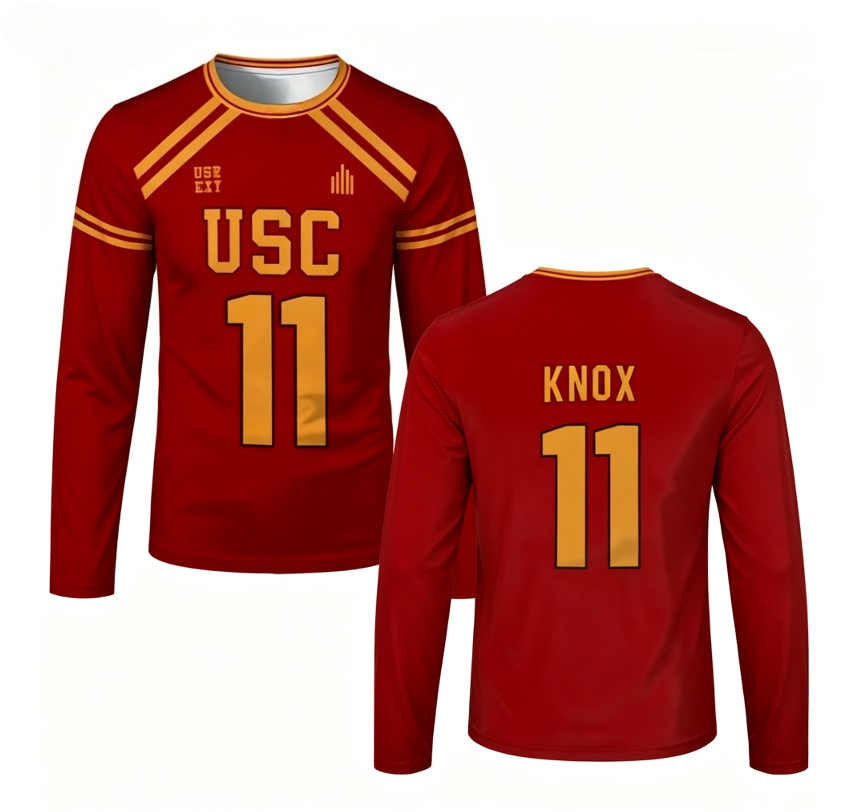 Jersey hoki es gaya USC Trojan - 3D Printing Jersey ulasan dan harga