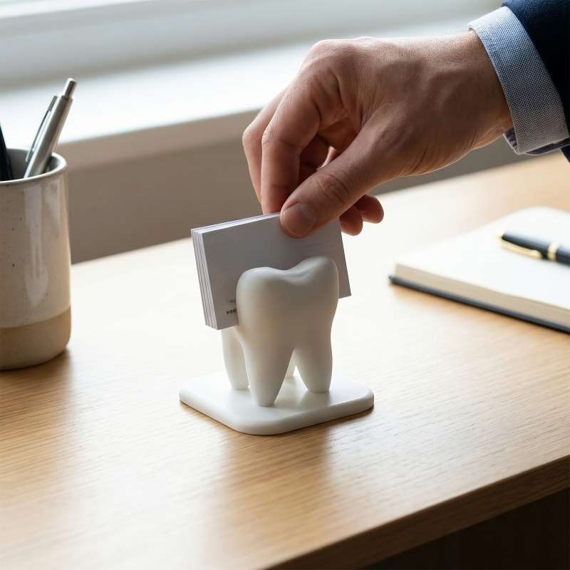 Tempat Kartu Nama Berbentuk Gi - 3D Printing Card ulasan dan harga