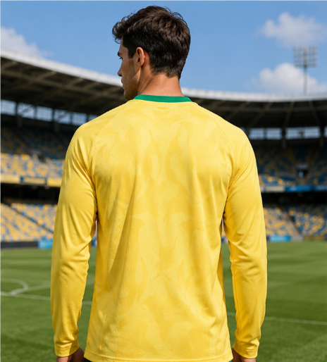 Kaos Sepak Bola Lengan Panjang - 3D Printing Jersey ulasan dan harga