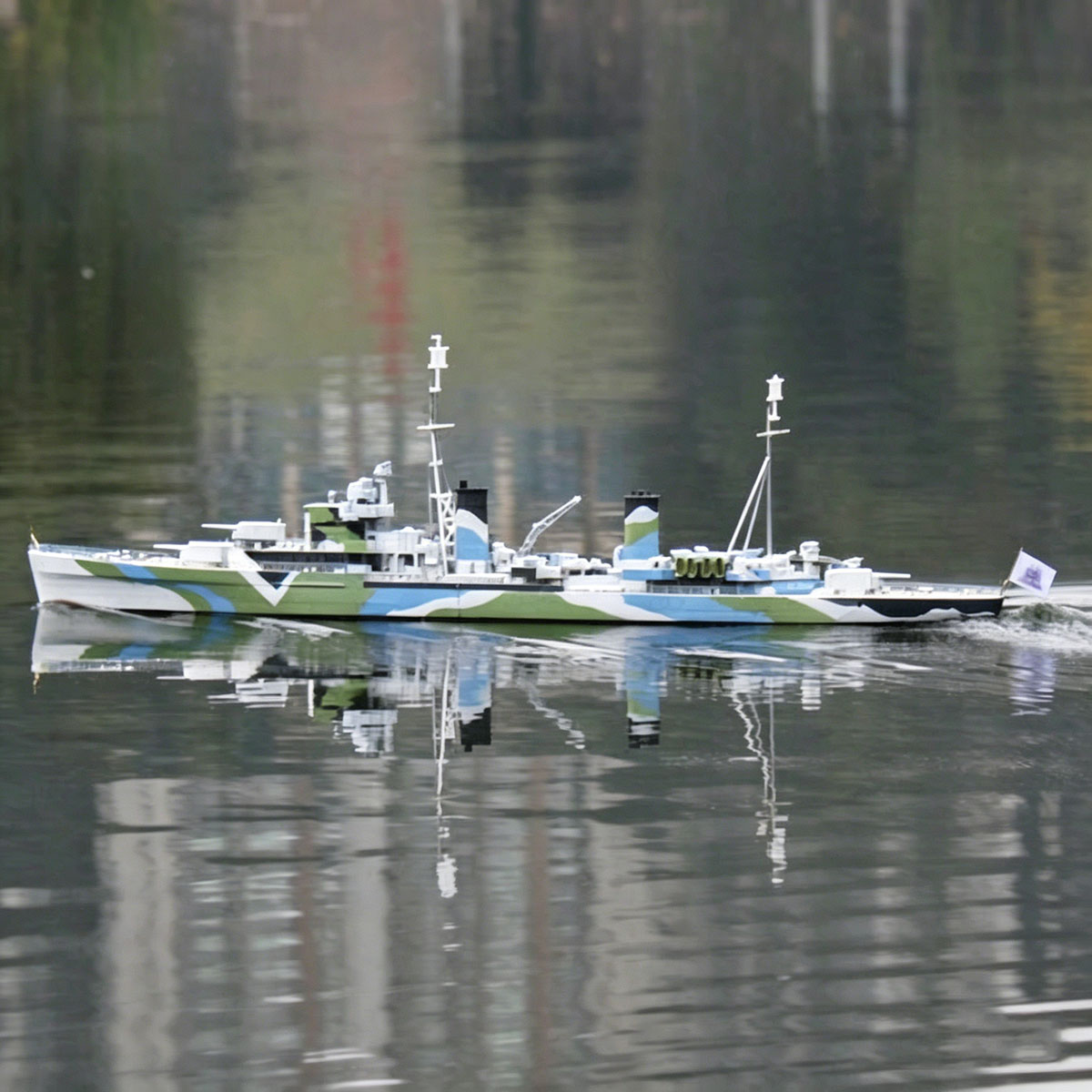 Kapal RC 1/200 77cm Kelas Linx - 3D Printing Rc Boat ulasan dan harga